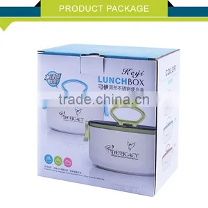 600ML One Layer Stainless Steel Lunch Box thumbnail-6