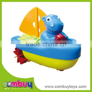 Hot Sale Cartoon Pull String Amphibious Small Plastic Boats thumbnail-1