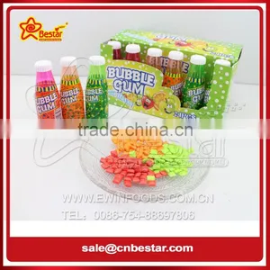 3 Fruit Flavors( Strawberry, Orange, Apple) Bottle Packing Bubble Gum thumbnail-1