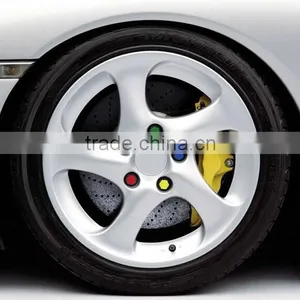 Wheel Lug Bolt Nut Cap Cover 19mm Colorful Silicone Hexagonal Protector thumbnail-6