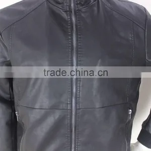 2015 Mens Genuine Leather Jacket Kanpur thumbnail-3