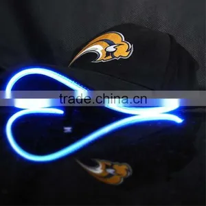 LED Fiber Optic Cap Adjustable Hat Sports Caps thumbnail-1
