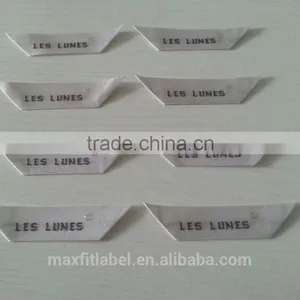 2017 Hjgh Quality Satin Damask Woven Labels for Clothing thumbnail-6