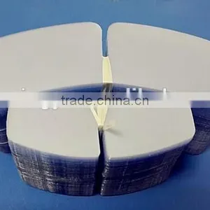 Plastic Whiter/transparent PVC Collar Butterfly, Shirt PVC Collar Band Collar Strip thumbnail-1