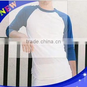 3/4 Sleeve Baseball t Shirt Wholesale thumbnail-1