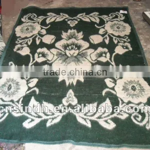Flower Jacquard Blanket,thermal Blanket thumbnail-1