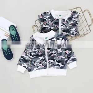 2017 Girls Printed Coats Kids Wear Wholesale Children Clothing Usa thumbnail-2
