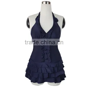 Wholesale Custom Design Your Own Women One-piece Swimsuit thumbnail-3