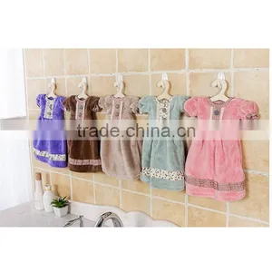 Hot Sale New Arrival Microfiber Material Fashion Lovely Skirt Design Bath Hand Towels,Bath Towel thumbnail-4