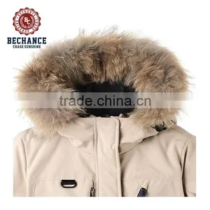Mens Thick Winter Outdoor Jacket With Fur thumbnail-3