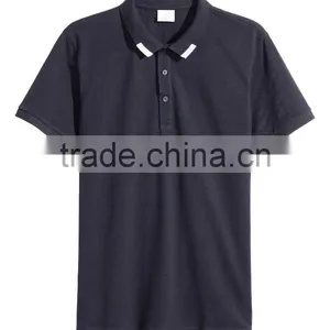 Cotton Polo Shirts For Men Striped Polo Shirts Short Sleeve Polo Shirts thumbnail-5