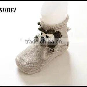 3D Animal Cartoon Design Non-slip New Born Baby Fashion Soft Socks for Infant thumbnail-4