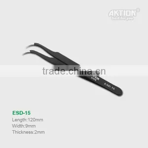 Non-magnetic Tip Tweezer Anti-static ESD 10 11 12 13 14 15 Repair-tools thumbnail-6