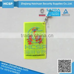 HOT Selling High Visibility Soft Plastic Reflective Keychain EN13356 thumbnail-1