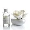 White Blooming Flower Ceramic Vase Fragrance Diffuser With 30ml Aroma Oils TS-RD20 thumbnail-1