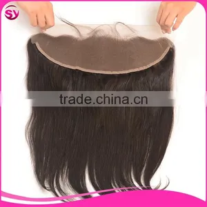 Brazilian Virgin Hair Full Lace Frontal Closures 13X4 Straight Ear To Ear Remy Lace Front Closure With Baby Hair thumbnail-5