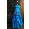 Beadind Blue Evening Dress thumbnail-1