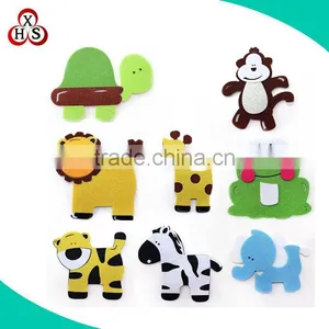 Wholesale DIY Kids Handmade Felt Toys Animal Shaped Felt Toys thumbnail-5