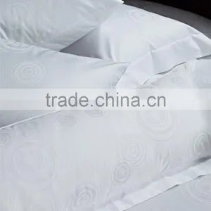 Manufacturer Wholesale Circle Pattern Jacquard Bedding Duvet Cover Set for Hotel thumbnail-4