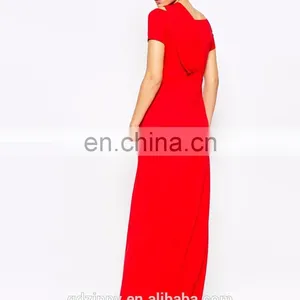 Maxi Dress With One Shoulder Sexy Mermaid Maternity Wedding Dresses thumbnail-3