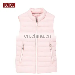 Chinese Manufacturer 100% Polyester Pink Padded Vest Women thumbnail-1