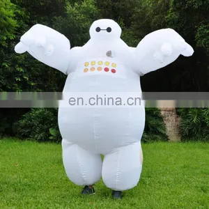 Guangzhou Inflatable Bay Max Costume Funny White Inflatable Costume for Men thumbnail-3