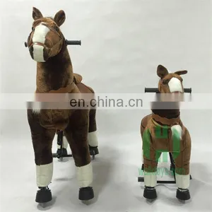 New Arrival!!!HI CE Funny Pony Ride on Horse for Kids Adult,ride on Horse With Wheel thumbnail-4