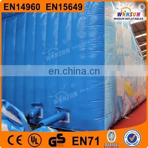 Commercial Grade Cheap Giant Inflatable 5 Lane Water Slides for Adult thumbnail-3