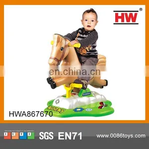 Hot Sale Funny Baby Ride on Rocking Horse With Music Rocking Horse thumbnail-1