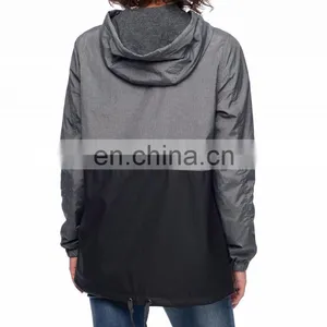 Custom Coach Jacket Nylon Coaches Jacket Hooded Lightweight Windbreaker Jacket thumbnail-4