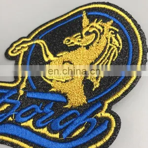 Wholesale Custom 100% Polyester Embroidery Chenille Patches For Clothing thumbnail-4