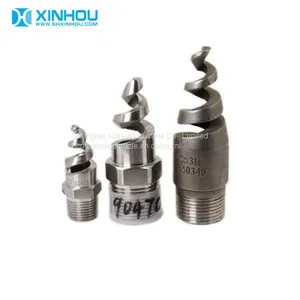 BSPT NPT Male Thread Sand Blasting Spiral Nozzle thumbnail-1