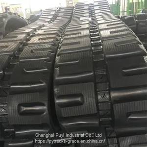 Komatsu Rubber Track B450*86*56c for Loader thumbnail-2