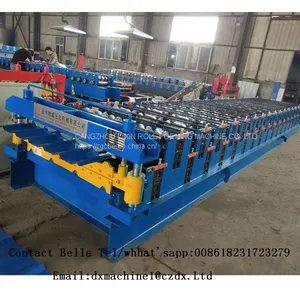 Double Layer Trapezoidal Roof Panel Roll Forming Machine thumbnail-5