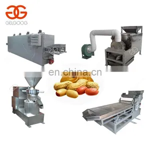 Full Automatic Commercial Sesame Peanut Grinding Separating Chopper Equipment Cashew Nut Roasting Machine thumbnail-5