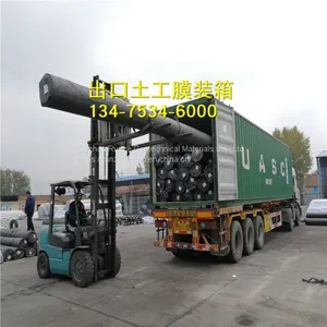 High Density Polyethylene Geomembrane is Used in Swimming Pool Farms. Thickness 0.7mm thumbnail-5