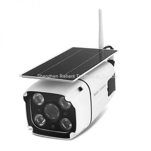 Rehent Wire-free IP66 Waterproof Night Vision Security Camera 1080P Solar Powered thumbnail-1