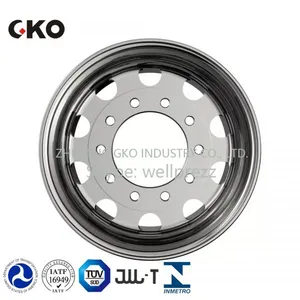China Custom Best Price Aluminium New Design Alloy Wheels for Truck/truck/trailer thumbnail-3
