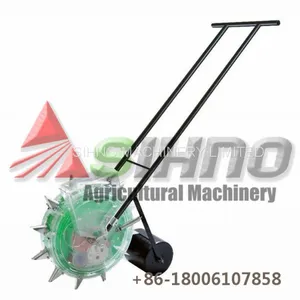 Single Row Hand Push Multi Purpose Seeder +86-18006107858 thumbnail-4