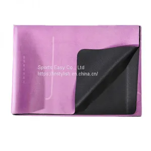 1.5mm Environment Protection Antislip Yoga Towel Printing Suede Mat Yoga thumbnail-1