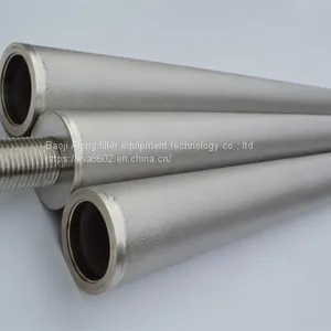 Porous Stainless Steel Sintered Filter Cartridge Micron Bubble Diffuser thumbnail-3