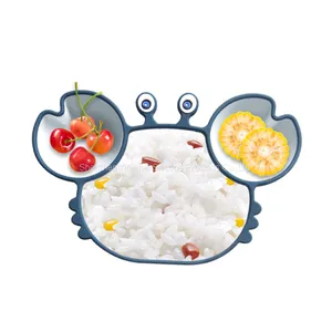 New Design Animal Shape Tableware Baby Dishes Non-toxic Dinnerware Plates Sets for Kids thumbnail-1