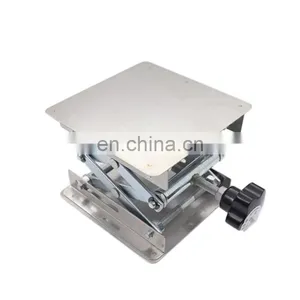 12 Inch Stainless Stand Scissor Lift Table/ Adjustable Lab Stand Table thumbnail-3