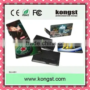 32MB-64GB Business Card Usb Flash Drive With Two Sides Logo thumbnail-6
