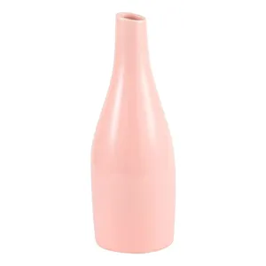 Purple Green Pink Small Fresh Nordic Style Irregular Abstract Ceramic Vase, Table Decoration Decor thumbnail-5
