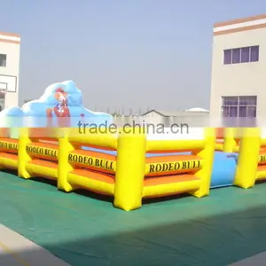 Best Selling Inflatable Bounce Round Cheap Bounce Houses Painting Platform thumbnail-2