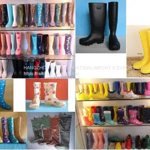 Popular Style Ladies Rain Boots, Vogue Women Rain Boot, Cheap Lady PVC Rain Boot, New Fashion Women Boots, High Quality Woman Boots thumbnail-5