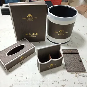 Realiable Quality Leather Notepad Hotel Leather Memo Holder thumbnail-5