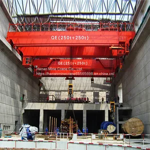 QE Type 5~16t Double Handcart Hook Electric Bridge Crane Electric Trolley thumbnail-1