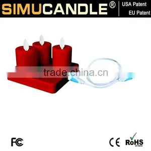 Flickering Wick Votive Candle Led for Hotel Decoration With USA and EU Patent thumbnail-3